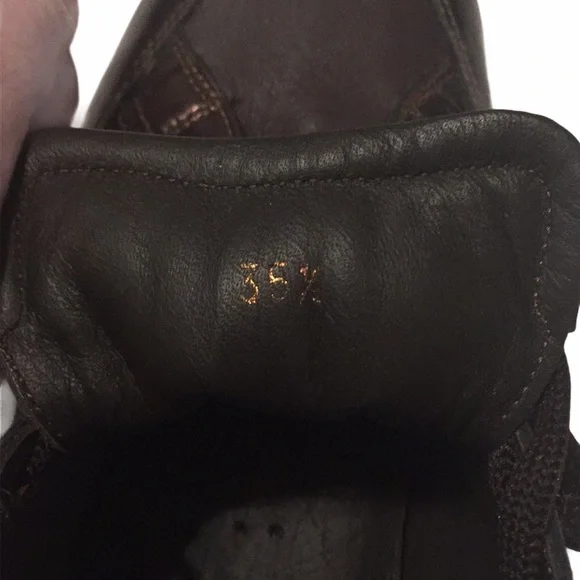 SANTONI Club Italian Leather Sneakers Sz 5.5 Women - Picture 6 of 15